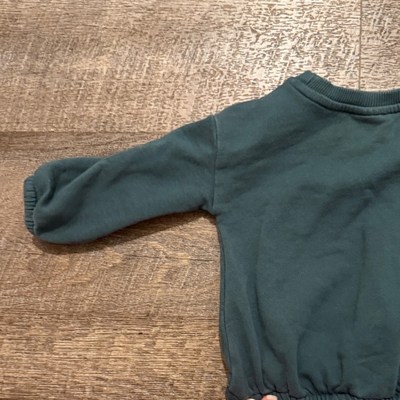 Hanna Andersson French Terry Baby Unicorn Top + Rainbow Leggings Set - Picture 11 of 14